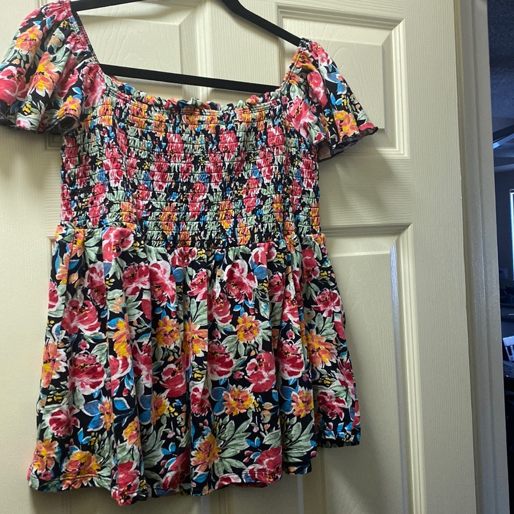 Torrid baby doll style top